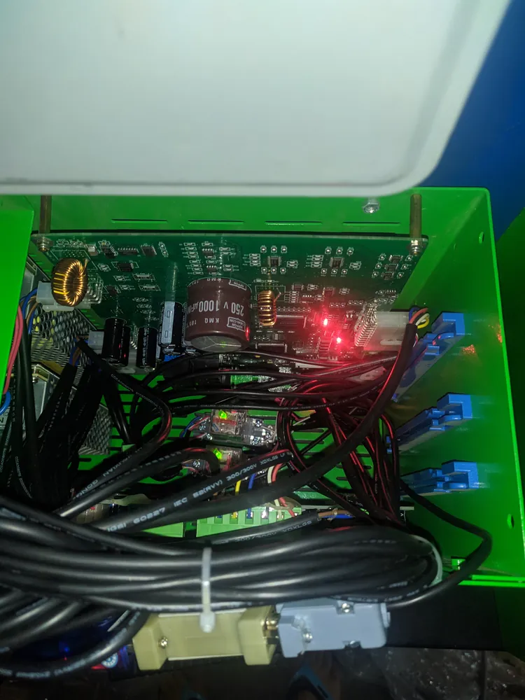 Électronique de pilotage du banc de test